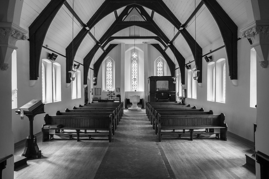 Holy Trinity, Ebernoe (interior), West Sussex.